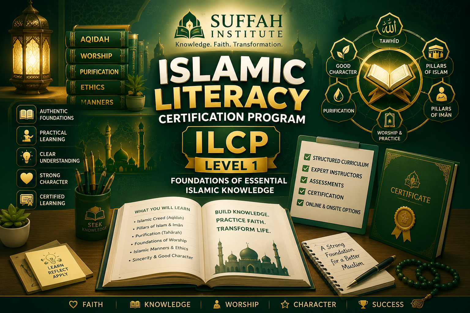 Islamic Literacy Certification Program (ILCP) – Level 1